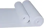 Aisle Runner Carpet, Wedding Aisle Runner White Walkway Runner Rug Non-Slip Carpet Runners Roll for Weddings Party Indoor or Outdoor Accessory, Cuttable Polyester