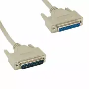 15' DB25 25Pin Male to Female Cable 28AWG Serial RS232 Printer SwitchBox Scanner