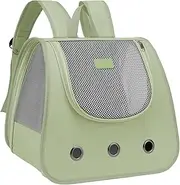 Cat Backpacks for Carrying Cats, Cat Carrier Bag, Pet Hiking Backpack - Fully Ventilated, Adjustable Portable Mesh Backpack for Hiking Travel