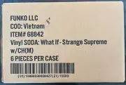 Funko Vinyl SODA: What If? - Strange Supreme Sealed Case of 6 with Chase #68842