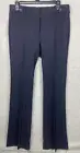 NWT Ann Taylor Pants Devin Fit Slim Flare Leg Size 6 Navy