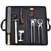 New Professional Horse Care Heavy Duty Farrier Tool Kit Hoof Clincher Ras Nipper