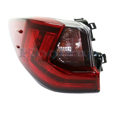 For 2016-2022 RX350 Rear Left Tail Lights Red & Clear Plastic 81560-0E130 Q (for: Lexus)