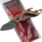 Kershaw Cinder Linerlock Pocket Knife KS1025CUX Copper Finish Bottle Opener