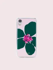 jeweled grand flora iphone xr case