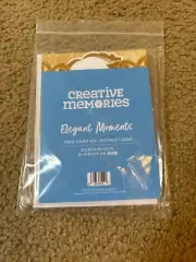 Creative Memories Card Making Kit "Elegant Moments" 3 cards & Envelopes