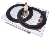 Jensen 8" (8 inch) Speaker Foam Surround Repair Kit - 2A8-077
