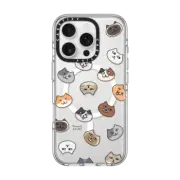 iPhone 16 Pro Clear Case MagSafe Compatible CATS MOOD