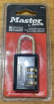 Master 647D Combination Padlock Combination Padlocks