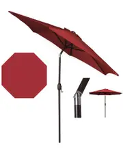 Panama Jack 9ft Patio Umbrella with Crank