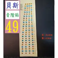 在飛比找蝦皮購物優惠-【三峽貓王的店】貝斯音階貼紙4弦貝斯貼紙配件 bass 貼紙