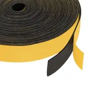 Yotache Neoprene Rubber Foam Tape 1 Inch Wide x 1/16 Inch Thick (New Adhesive...