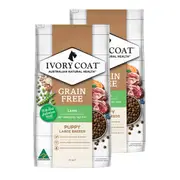 Ivory Coat Grain Free Large Breed Puppy Lamb Dry Dog Food 26kg