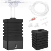 Aquarium Bio Sponge Filter Kit, Super-Quiet Submersible Fish Tank Foam Filter...