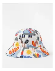 [Jack & Milly] Dino Sun Hat in Blue