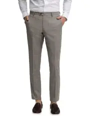 [Oxford] Hopkins Luxury Check Suit Trousers in Grey