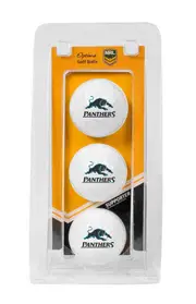 Penrith Panthers NRL Golf Ball 3 Pack