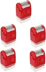 Ciieeo Pcs Confidentiality Sealed Id Stamp Roller Multi-Function for Bills Cards