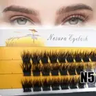 3 Lines C Curl Lashes Clusters Wispy False Eyelashes New Individual Lashes DIY