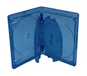 New Viva Elite 6 Disc 15mm Premium Bluray Replacement Movie Storage Case