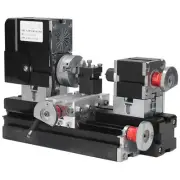 12VDC 60W 12000RPM High Power Micro Lathe Machine Metal Rotating Lathe With LLI
