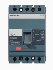 SIEMENS Molded Case Circuit Breaker MCCB 3VT863N 3P 40A 3VT8040-1AA03-0AA0