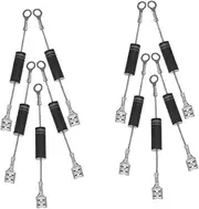 HOMSFOU 10pcs High Voltage Diodes for Microwave Oven Replacement Parts Rectifier Accessories for Safe Cooking and Energy Optimization