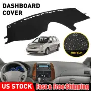 For 2004-2010 Toyota Sienna Dash Cover Dash Mat Dashmat Pad Car Dashboard Cover (for: Toyota)