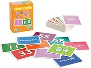 Little Wigwam Numbers 1 to 100 Flash Cards - Full Set of 100 Educational Kids Flashcards