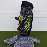 SCOTTY CAMERON '23 FESTIVAL CIRCLE T DANCING WASABI PATHFINDER STAND BAG SET (3)