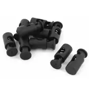 Wholesale Lot of 100 500 1000 Cord Locks Spring Toggle Stopper Single Hole End