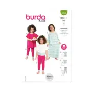 NEW Burda 9218 Children's Sleepwear Pattern By Spotlight