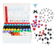 LINKTOR Chemistry Molecular Model Kit 444 Pieces Student or Teacher Set for O...