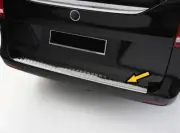 Rear Bumper Sill Protector Chrome Cover For Metris Vito V Class W447 2014-2024