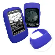 TUFF LUV Silicone Gel Skin Case Cover for Wahoo Elemnt Bolt 1 & 2 - Blue