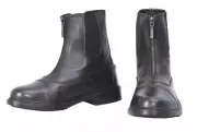 TuffRider Ladies Leather Perfect Zip Paddock Horse Riding Boots, Black
