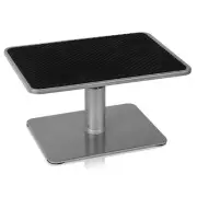 Mount-It! Height Adjustable Steel Laptop Stand for MacBook and Laptops Gray