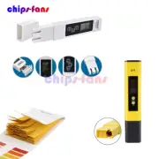 LCD Digital PH Meter TDS EC Water Filter Hydroponic Pool Tester Pen Tester Strip