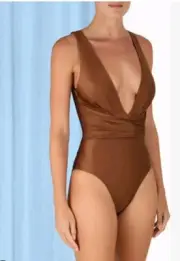NWT Zimmerman RAIE One Piece Bathing Suit Size 10