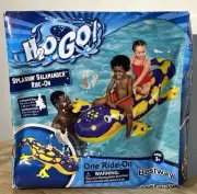H20 GO! Bestway Splashin’ Salamander Inflatable Ride On Pool Float With Handles