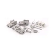 GHQ WWII Micro Armour USA 1/285 T92 240mm Howitzer Motor Carriage Pack New