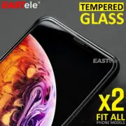 2x For iPhone 16 15 14 13 12 11 Pro XS Max 8 PlusTempered Glass Screen Protector