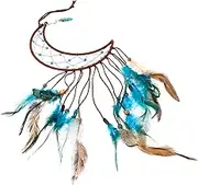 Dream Catcher Wall Decor Living Room Bedroom Hanging Nursery Decorations Tassel Moon Decorative Macrame Dreamcatcher Dream Catcher Pendant Garden Decor Room Decor Iron Wire