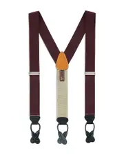 Trafalgar Hudson Nylon Button End Suspenders