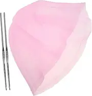 Hair Coloring Tool Set Silicone Highlight Cap Hooks Hair Dyeing Kit for Professional Home Use