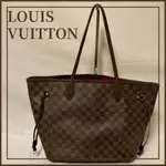 LOUIS VUITTON 路易威登 托特包 N51105 格紋DAMIER MM 日本直送 二手