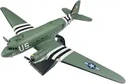 for C47 Transport Fighter Diecast Metal Finished Alloy Plane Model Ornament Toy Collection 1:100