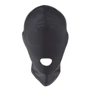 Love in Leather Lycra Closed Eye Open Mouth Hood