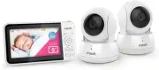 Vtech BM5550AU 5" 2-Camera Full Colour Pan & Tilt Video Baby Monitor