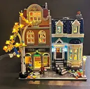Shining Blocks LED Lighting Kit for Lego 10270 Creator Expert Bookshop